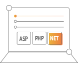 支持ASP、PHP、Asp.Net等多種語言開發(fā)